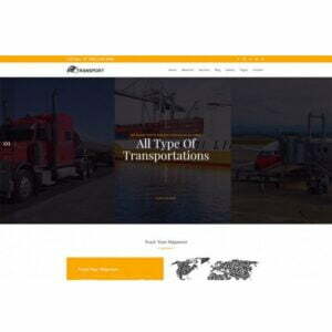 Trust Transportation – HTML Template